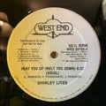 Shirley Lites ‎– Heat You Up (Melt You Down) -  West End Records ‎– 12” Promo EX