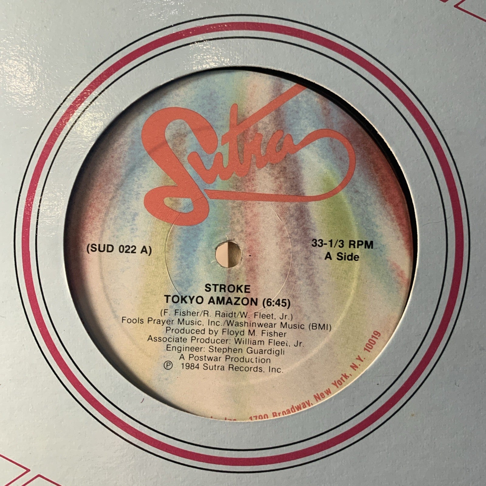 Stroke – Tokyo Amazon - Sutra Records – SUD 022 - 12” Near Mint+