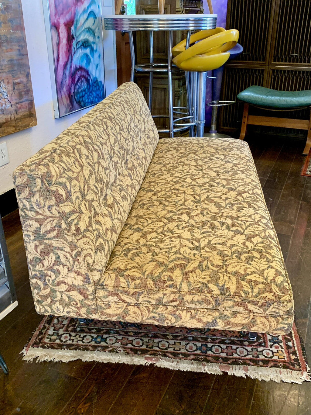 Funky Mid-Century Settee - Couch - Sofa - Excellent Condition!