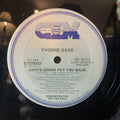 Yvonne Gage – Love's Gonna Pay You Back - Chycago International Music - NM (M-)