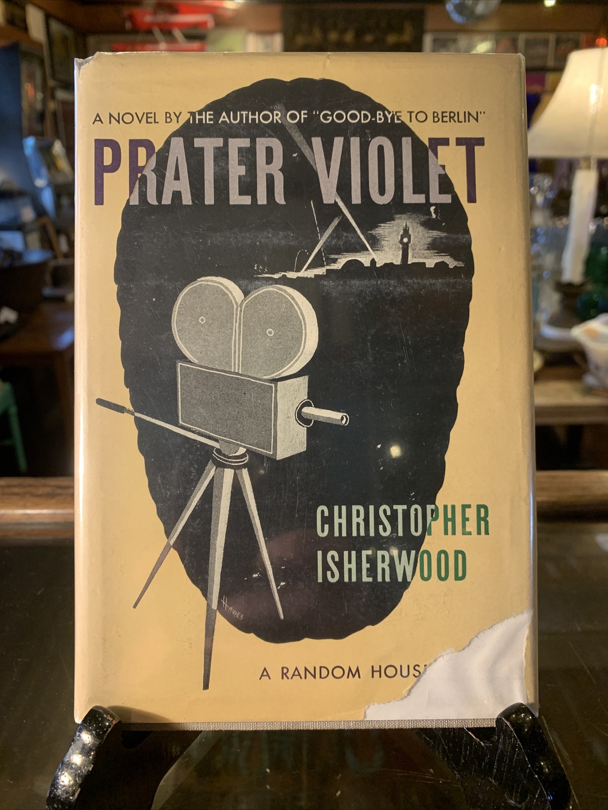 Christopher Isherwood Prater Violet Signed First Edition Second Printing 1945