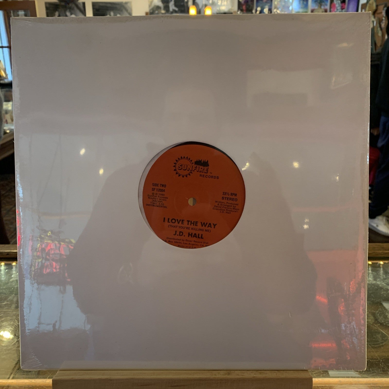 J.D. Hall – I Love The Way (That You're Killing Me) - MINT - SEALED