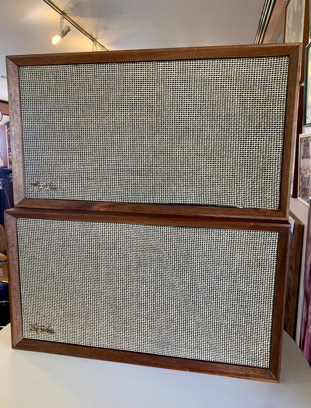 The Fisher XP-1 Speakers