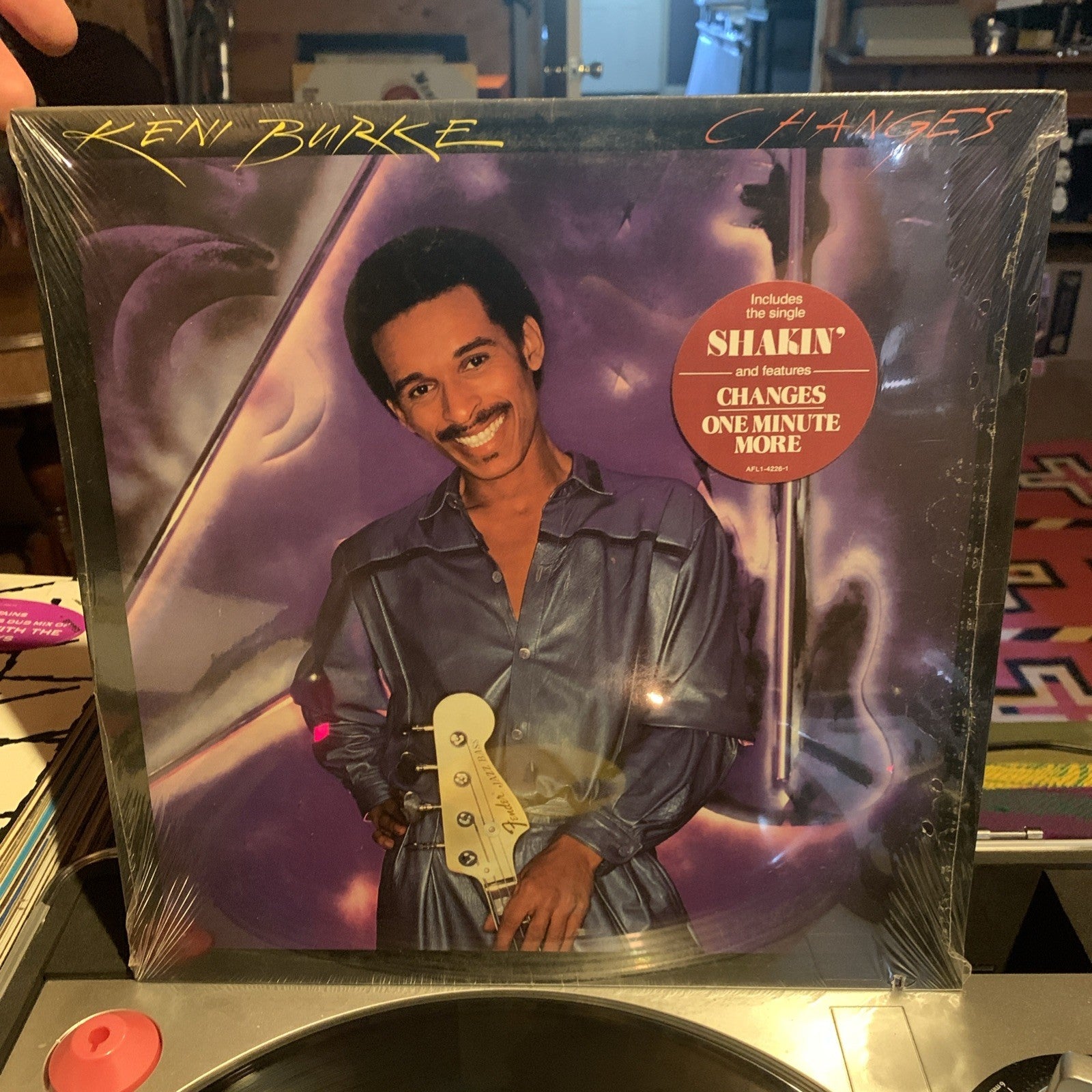 Keni Burke ‎– Changes - Original Sealed Copy + Hype