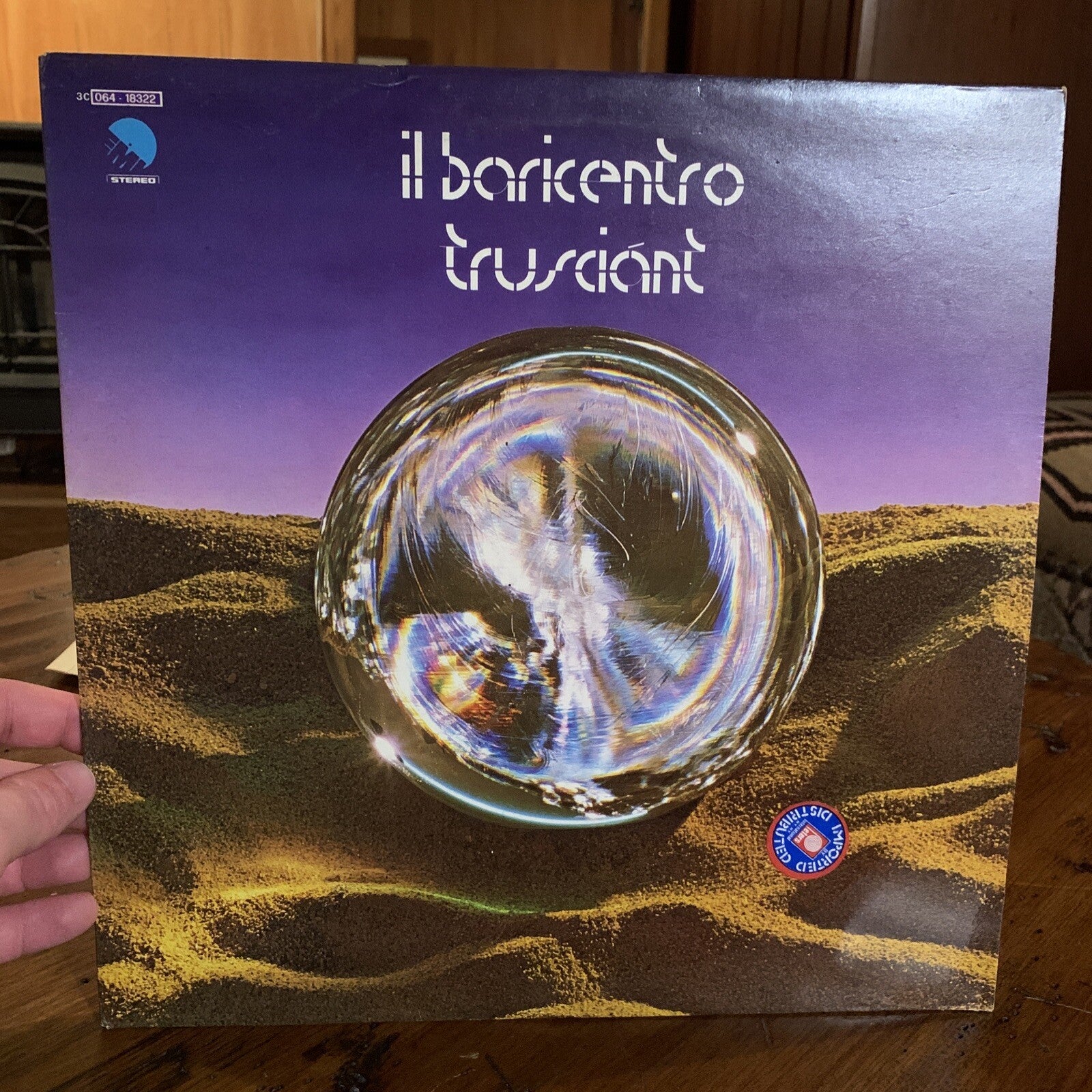 IL BARICENTRO Trusciant LP (1978) - Italy OG Press EMI M- Import Sticker