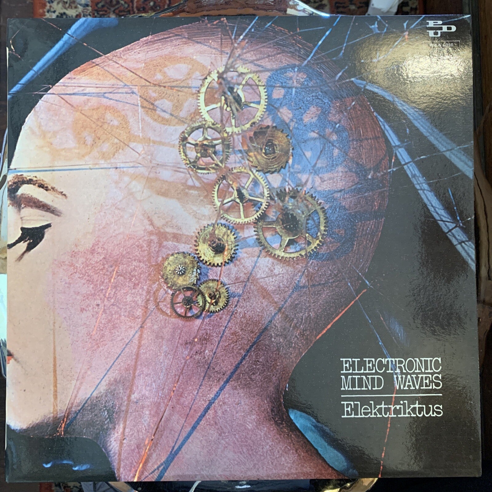 Elektriktus LP - Electronic Mind Waves - Orig Italy 1976 NM! Laminated Cover