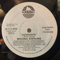 Michael Sterling ‎– Desperate - Success Records ‎– 110-26-83 - 12” Promo - NM+