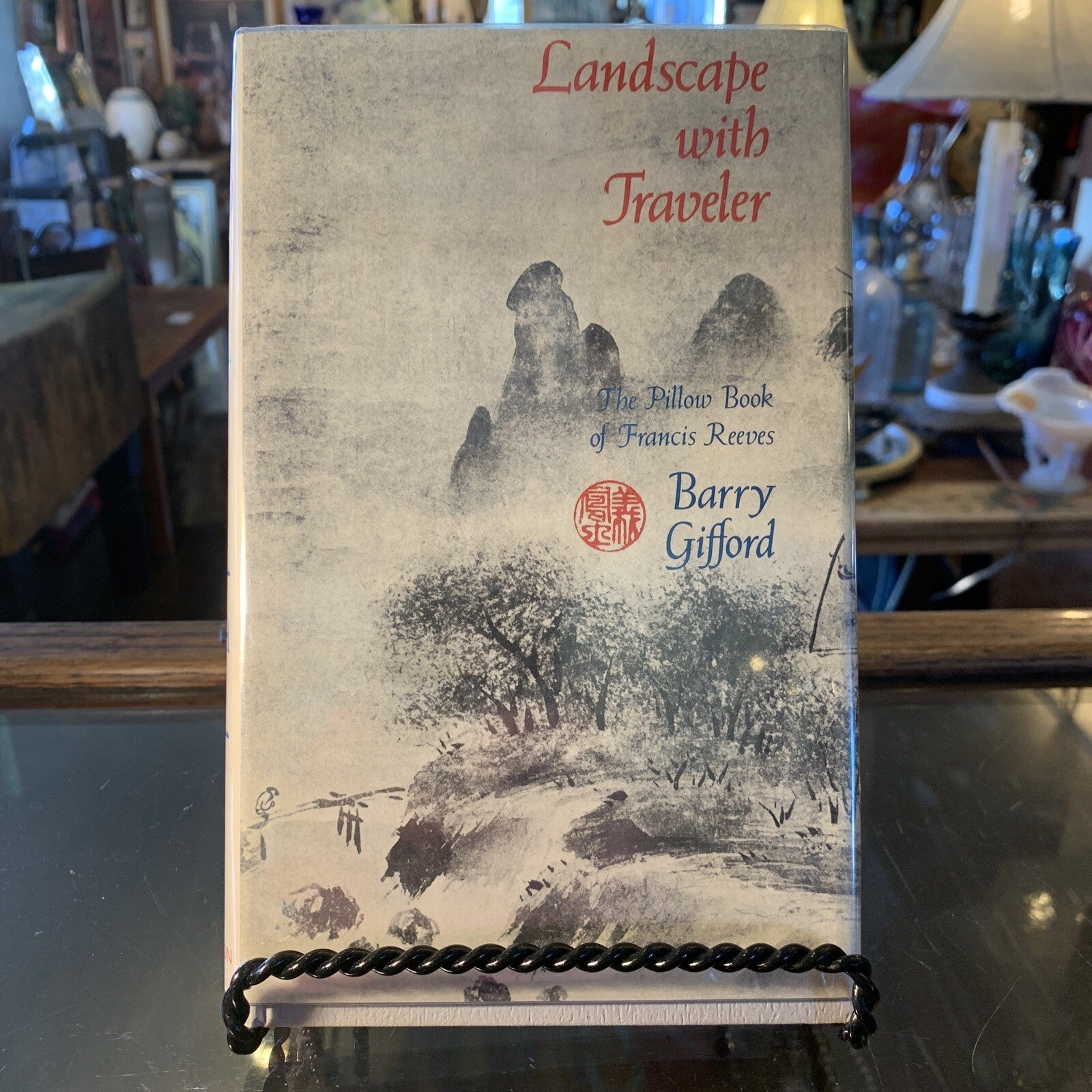 Landscape with Traveler by Barry Gifford Signed First Edition (1980)