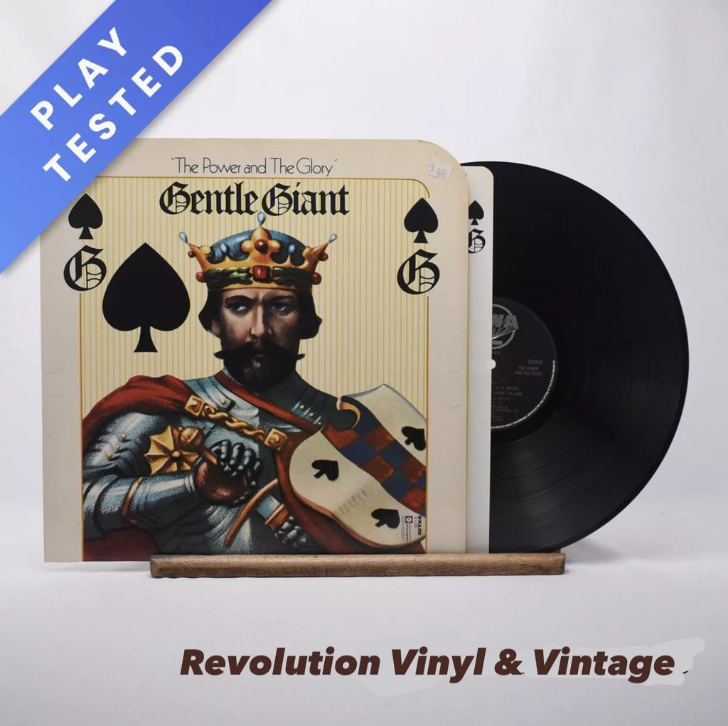 Gentle Giant The Power And The Glory 1st Press UK  LP Album Vinyl Record - EX/EX