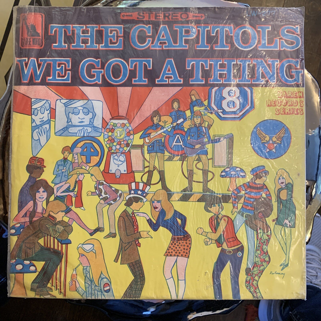 The Capitols We Got A Thing - Orange Vinyl - Taiwan Press - VG+/EX