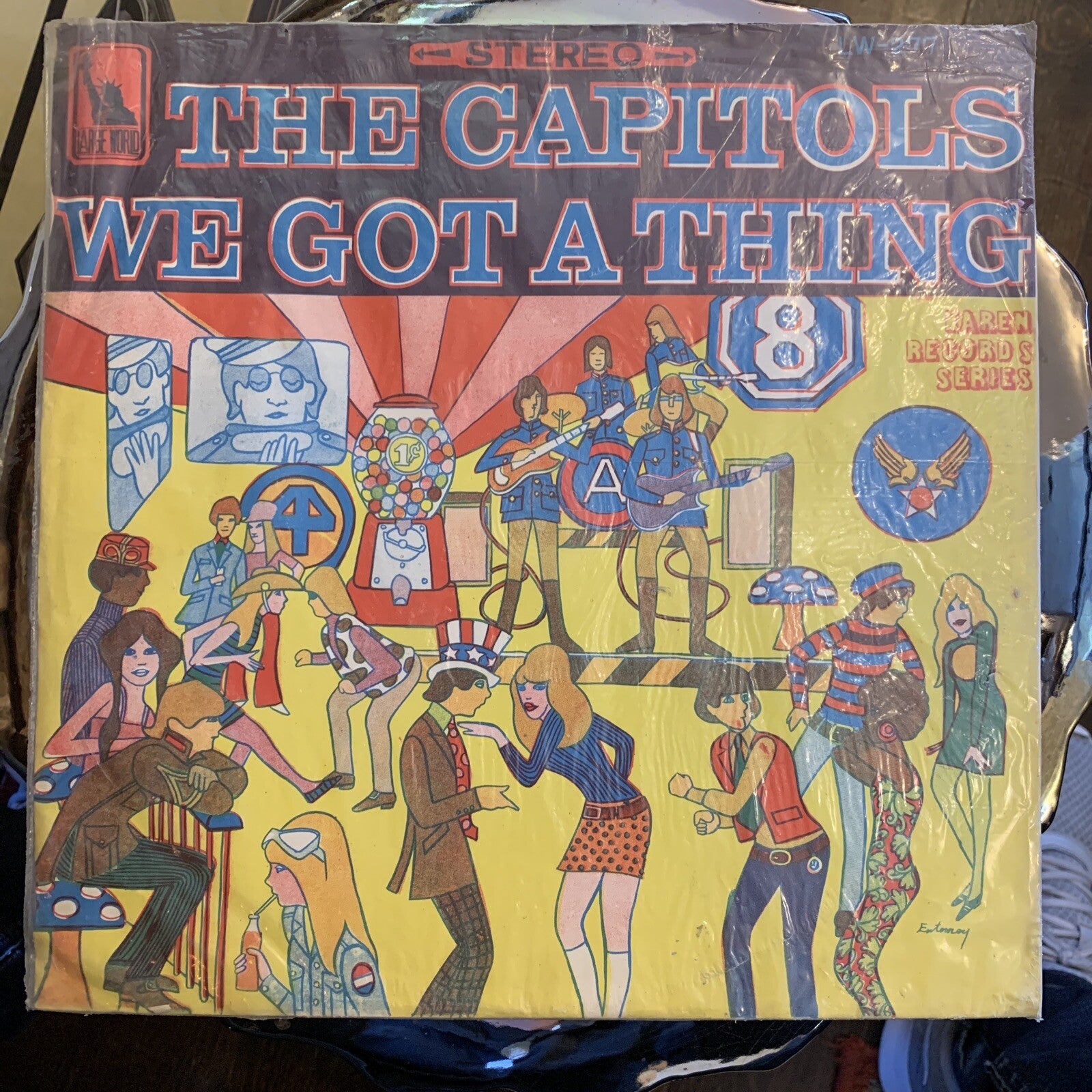 The Capitols We Got A Thing - Orange Vinyl - Taiwan Press - VG+/EX