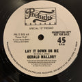 Gerald Mallory ‎– Lay It Down On Me -  Prelude Records ‎– PRL D 550 - NEAR MINT+