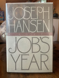 Joseph Hansen Job’s Year Signed First Edition (1983)