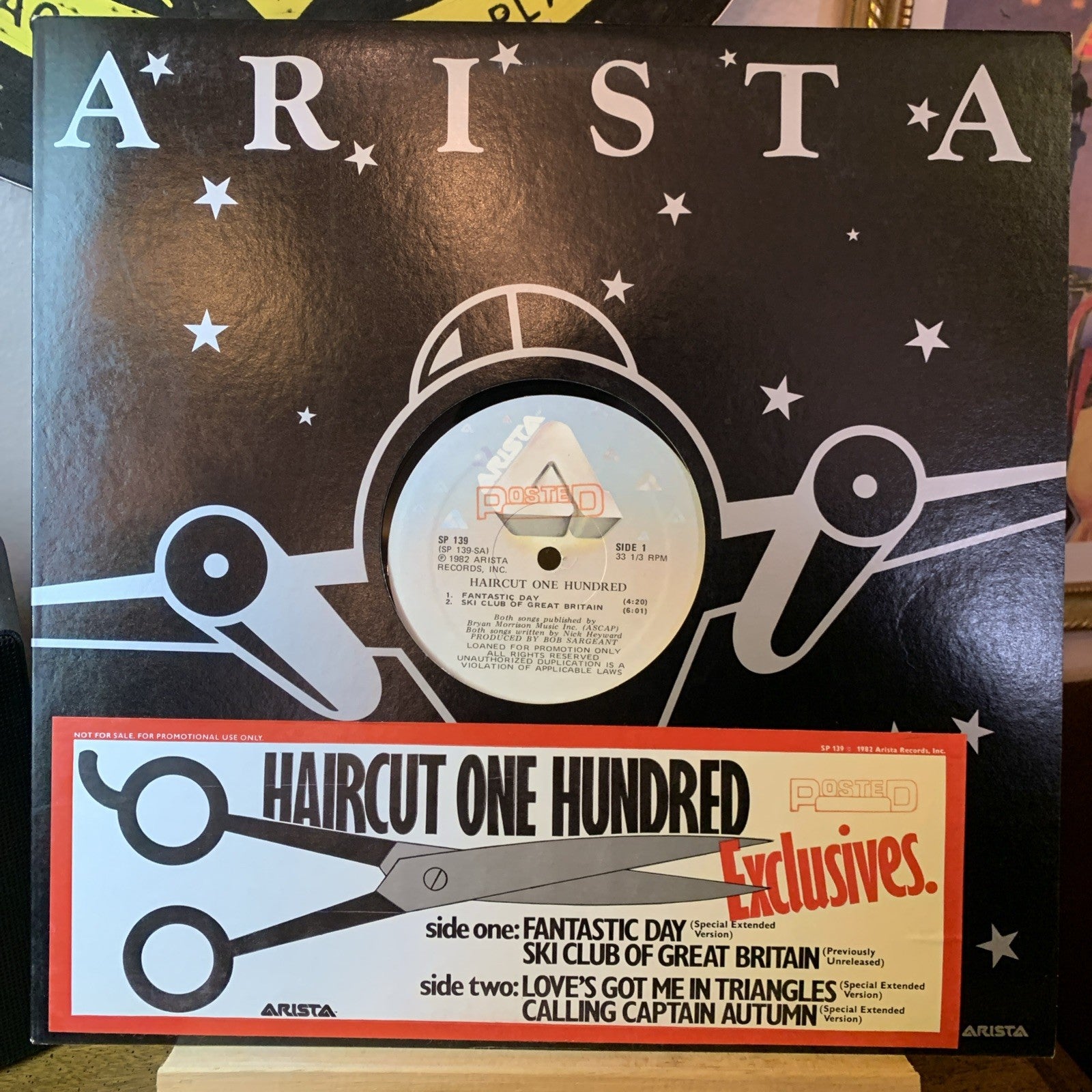Haircut One Hundred ‎– Exclusives -  Arista ‎– SP 139 - 12” Promo - NM (M-)