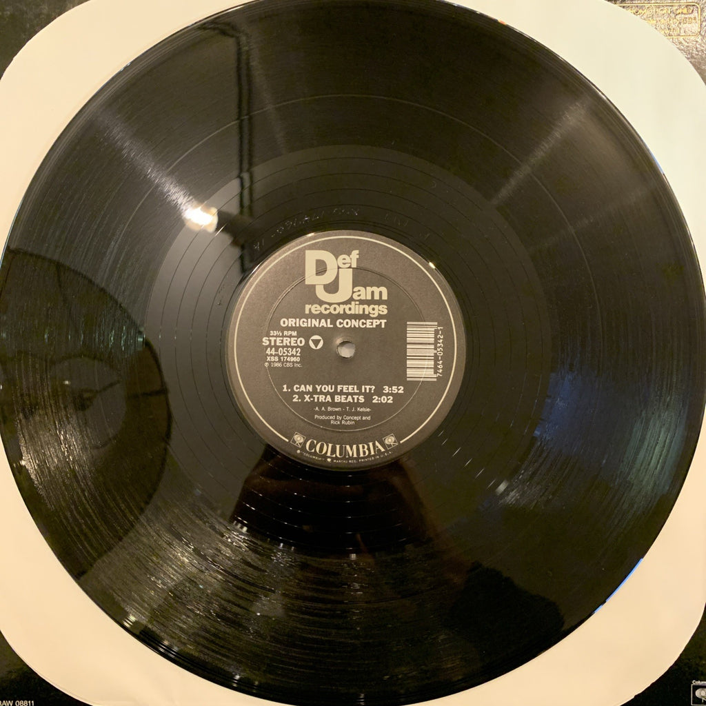 Original Concept ‎– Can You Feel It? / Knowledge Me - Def Jam - 12” Promo - NM+