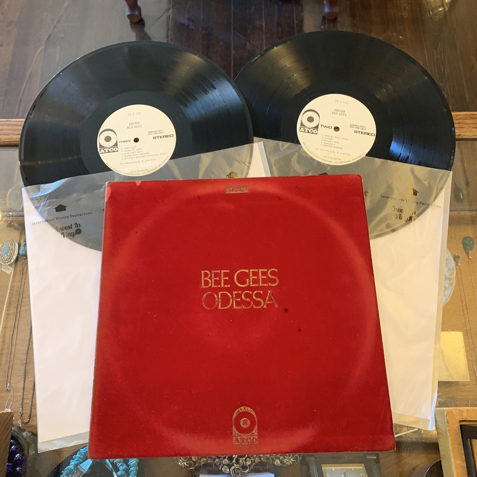 THE BEE GEES - ODESSA - Rare ATCO White Promo - SD-2-702 - VG/VG+