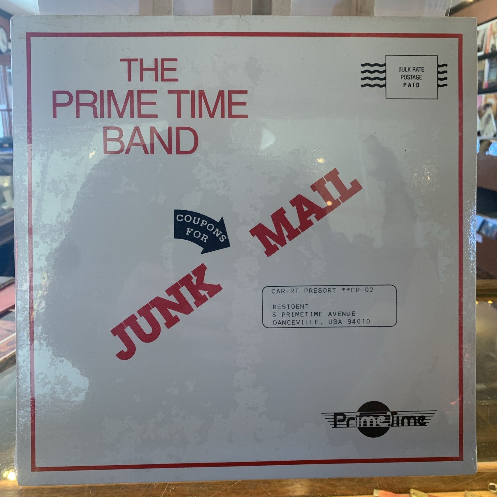Junk Mail The Prime Time Band~RARE 1987 Funk Dance 12" Single~MINT SEALED