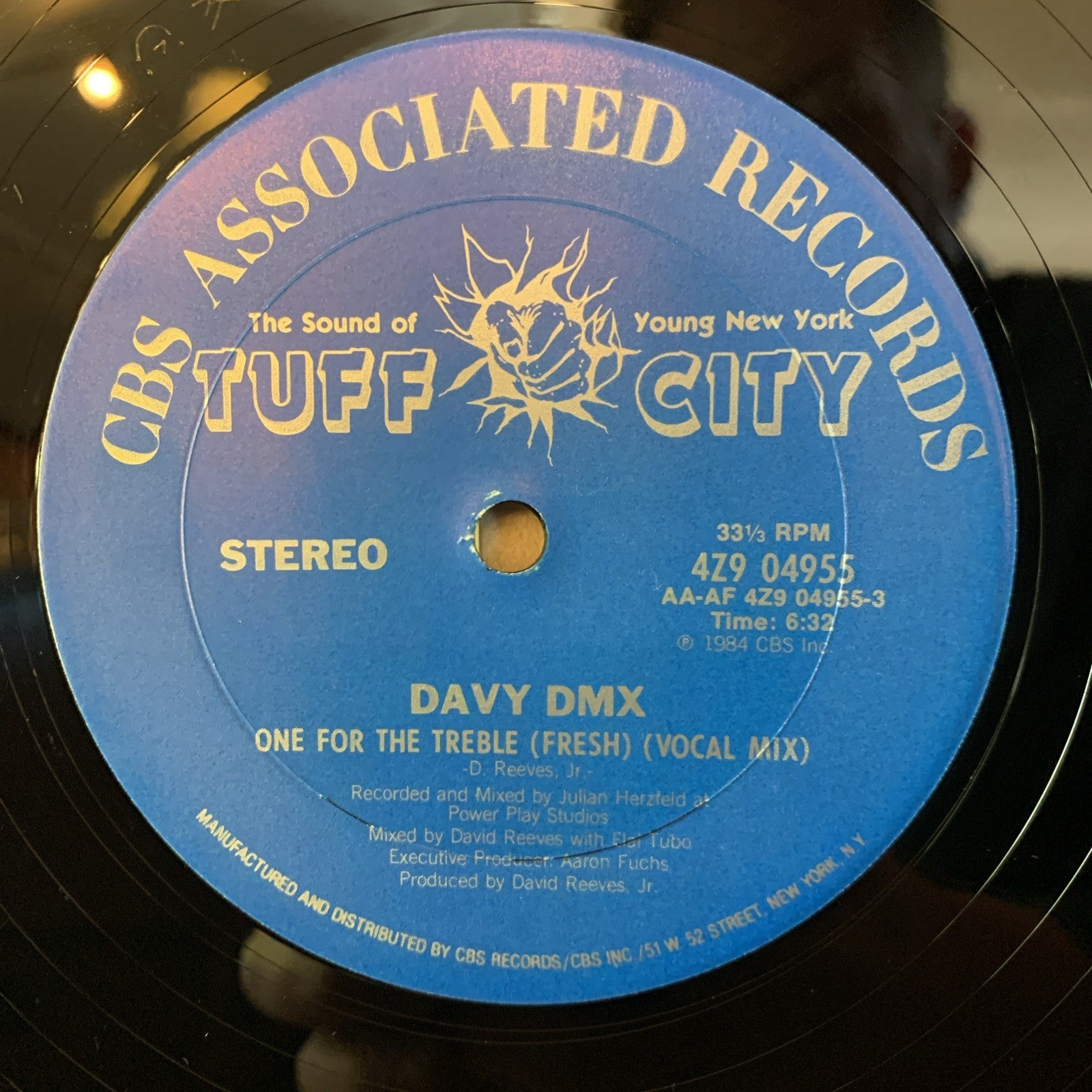 Davy DMX – One For The Treble (Fresh) - Tuff City – 4Z9 04955 - NEAR MINT+