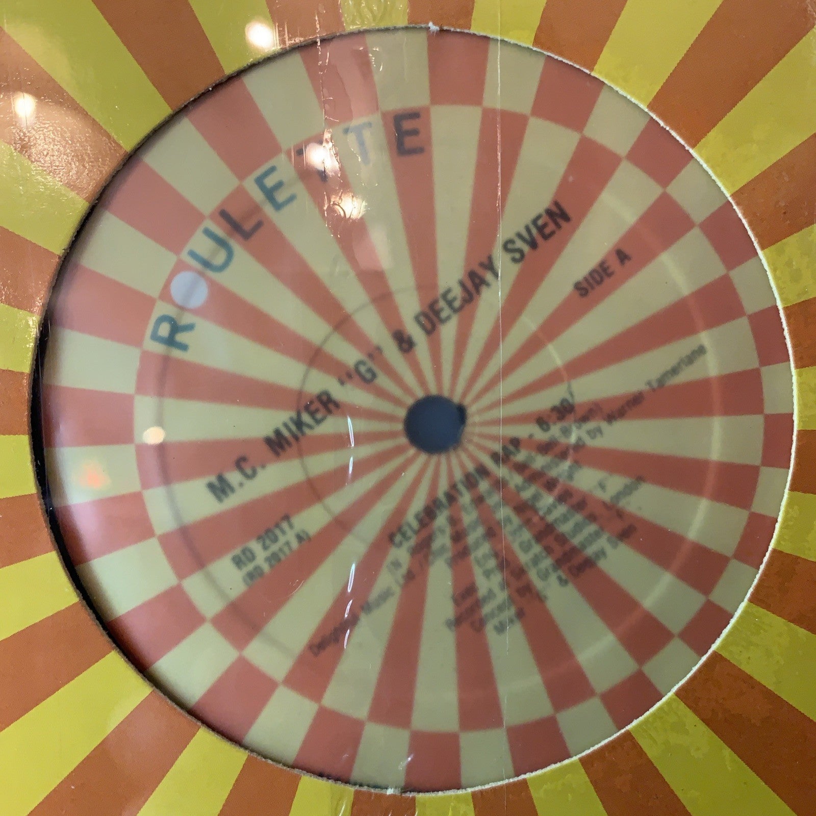 MC Miker G. & DJ Sven – Celebration Rap - Roulette – RD 2017 - SEALED
