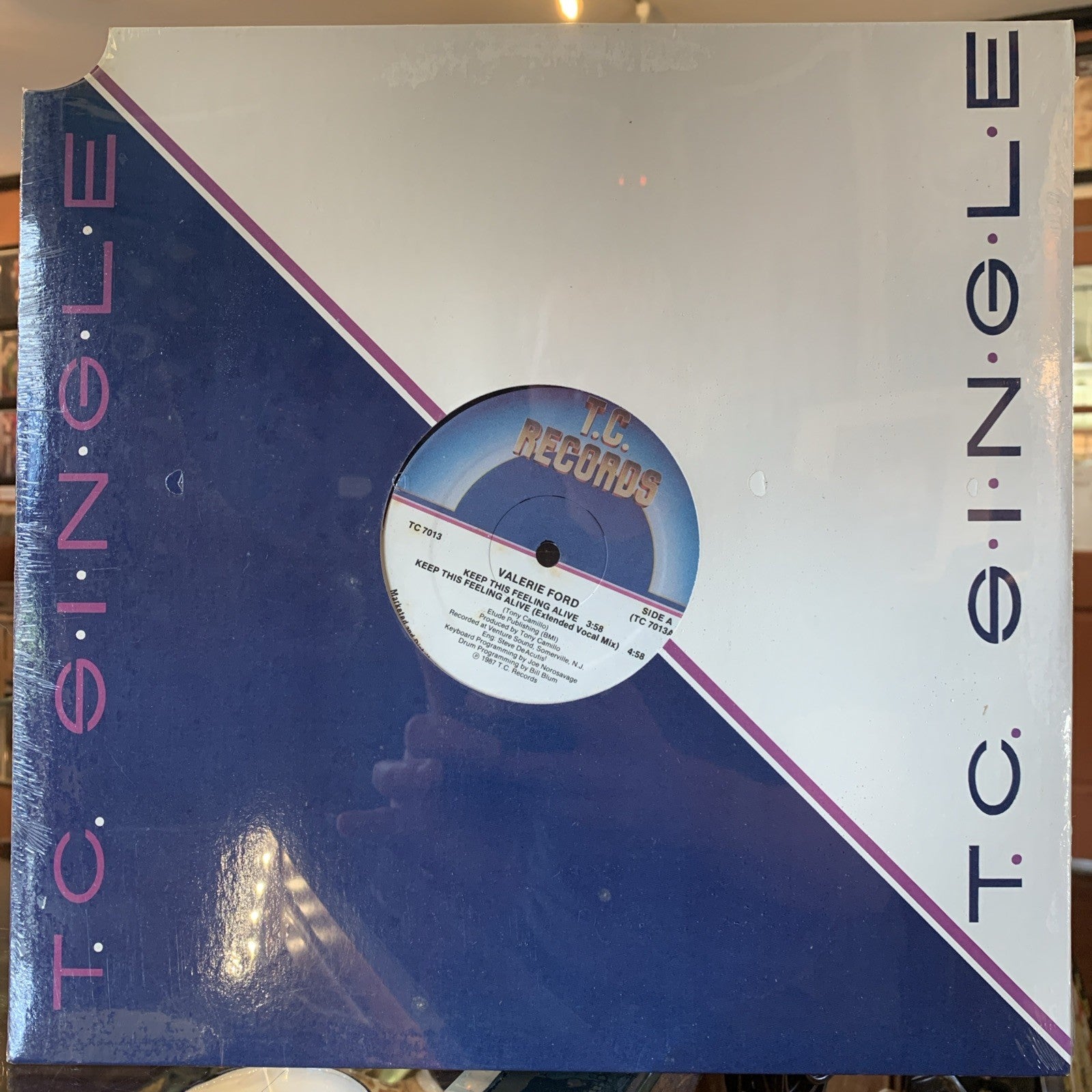 Valerie Ford ‎– Keep This Feeling Alive -  T.C. Records ‎– TC 7013 - SEALED