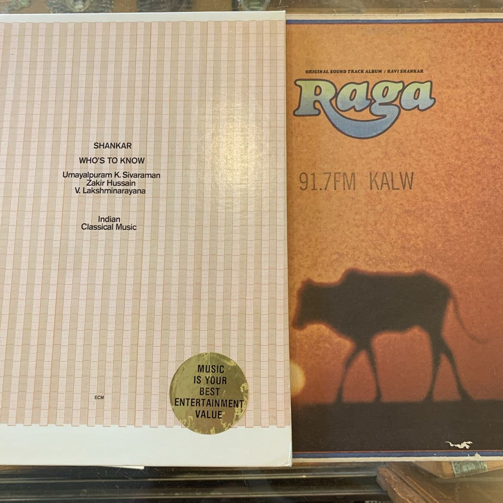 Ravi Shankar Vinyl Lot - Who’s To Know - Raga (Rare Apple Radio Copy)