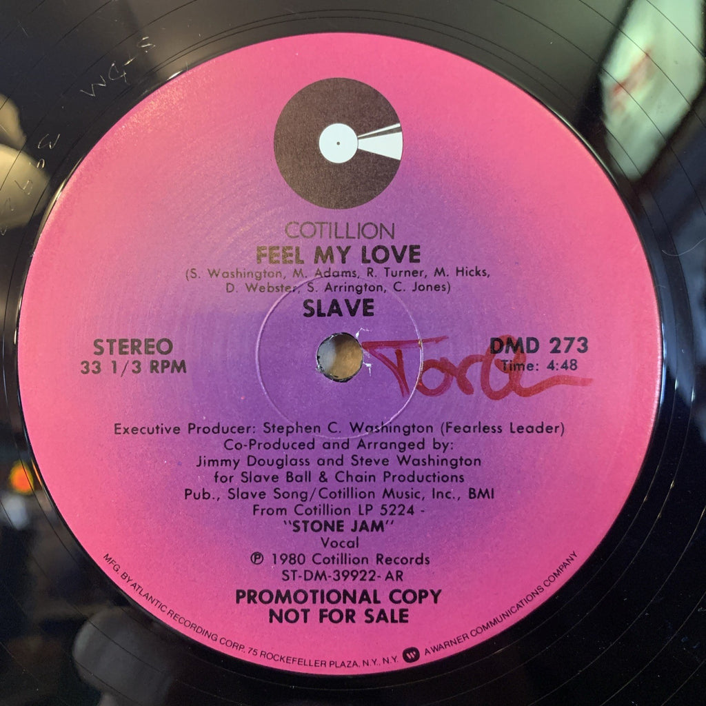 Slave ‎– Feel My Love - Atlantic – DMD 273 - 12” Promo - NEAR MINT+