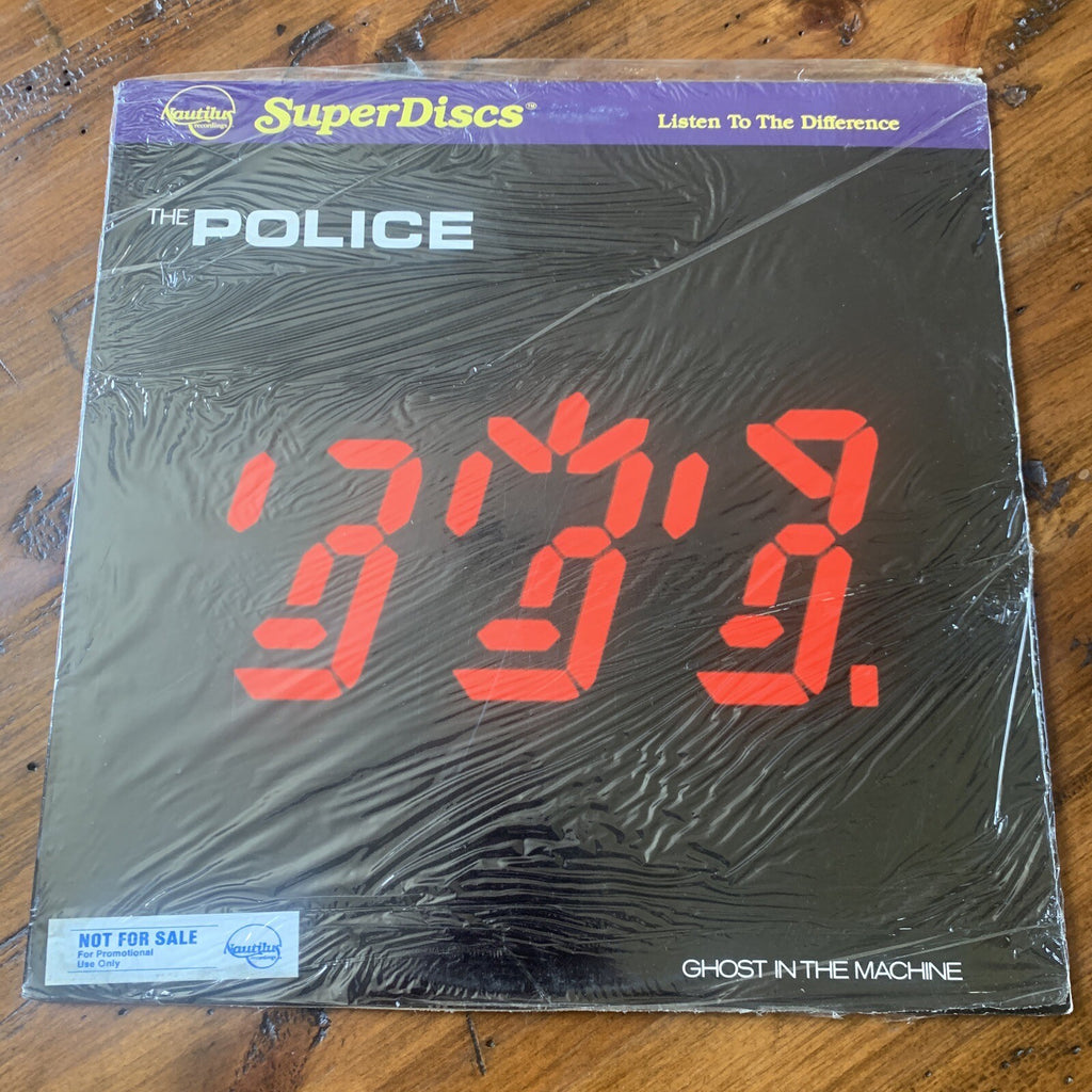 The Police - Ghost In The Machine SEALED PROMO Nautilus Superdiscs Audiophile!