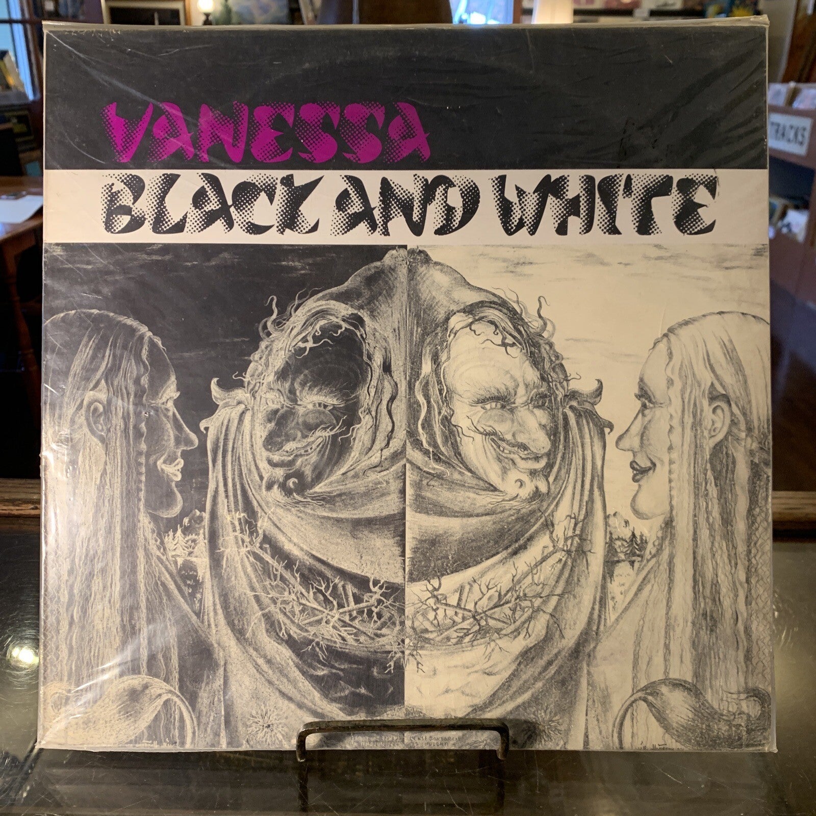 Vanessa Black And White SEALED OG 1ST PRESS