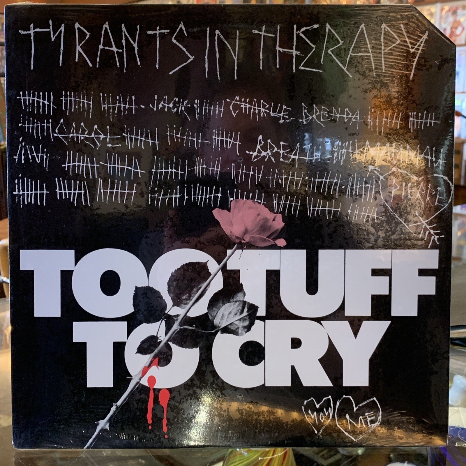 Tyrants In Therapy ‎– Too Tuff To Cry -   JDC Records ‎– JDC 0079 - SEALED