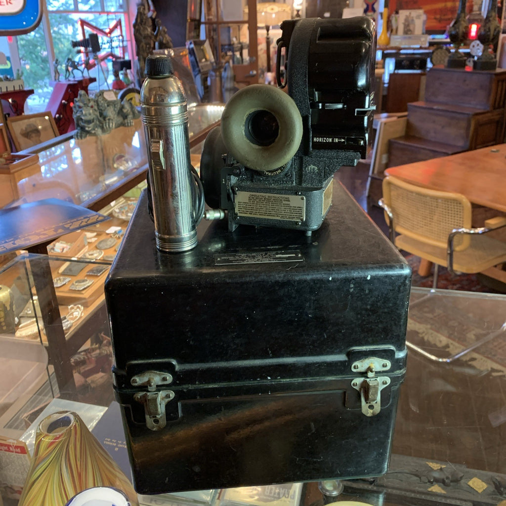 WWII Aircraft Sextant W/ Original Case - Mark v - U.S. Navy