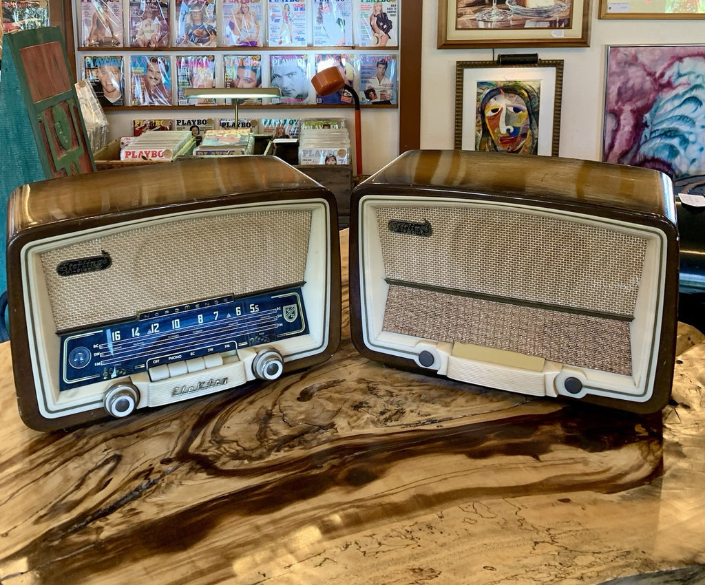 Normende Electra Tube Radio w/ Rare Extension Speaker