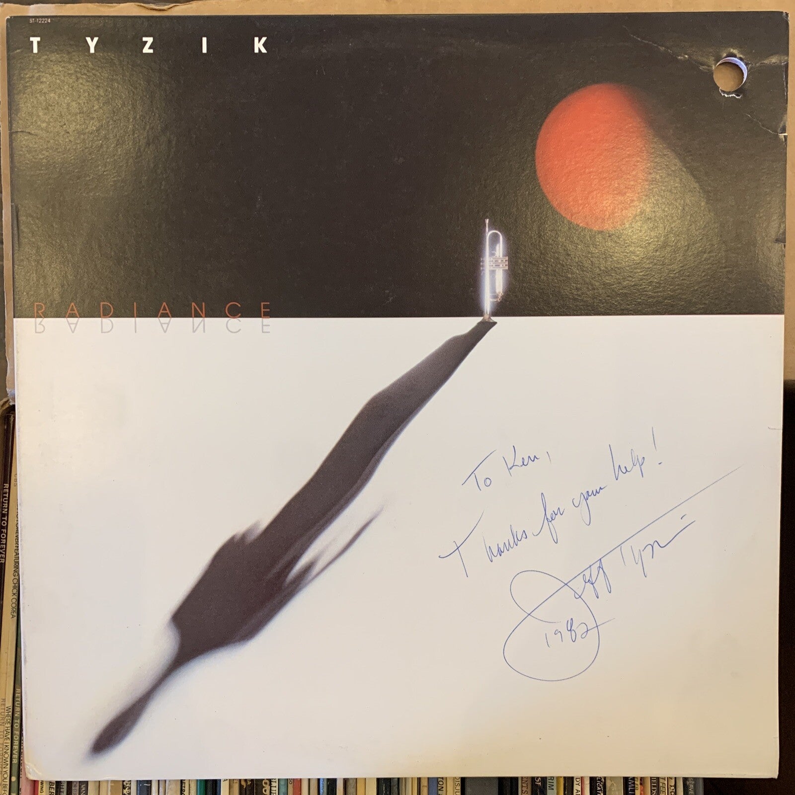 Tyzik ‎– Radiance - Signed Copy! VG/NM
