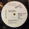 Eurythmics ‎– Who's That Girl? - RCA – JW-13801 - 12” Promo - NM(M-)