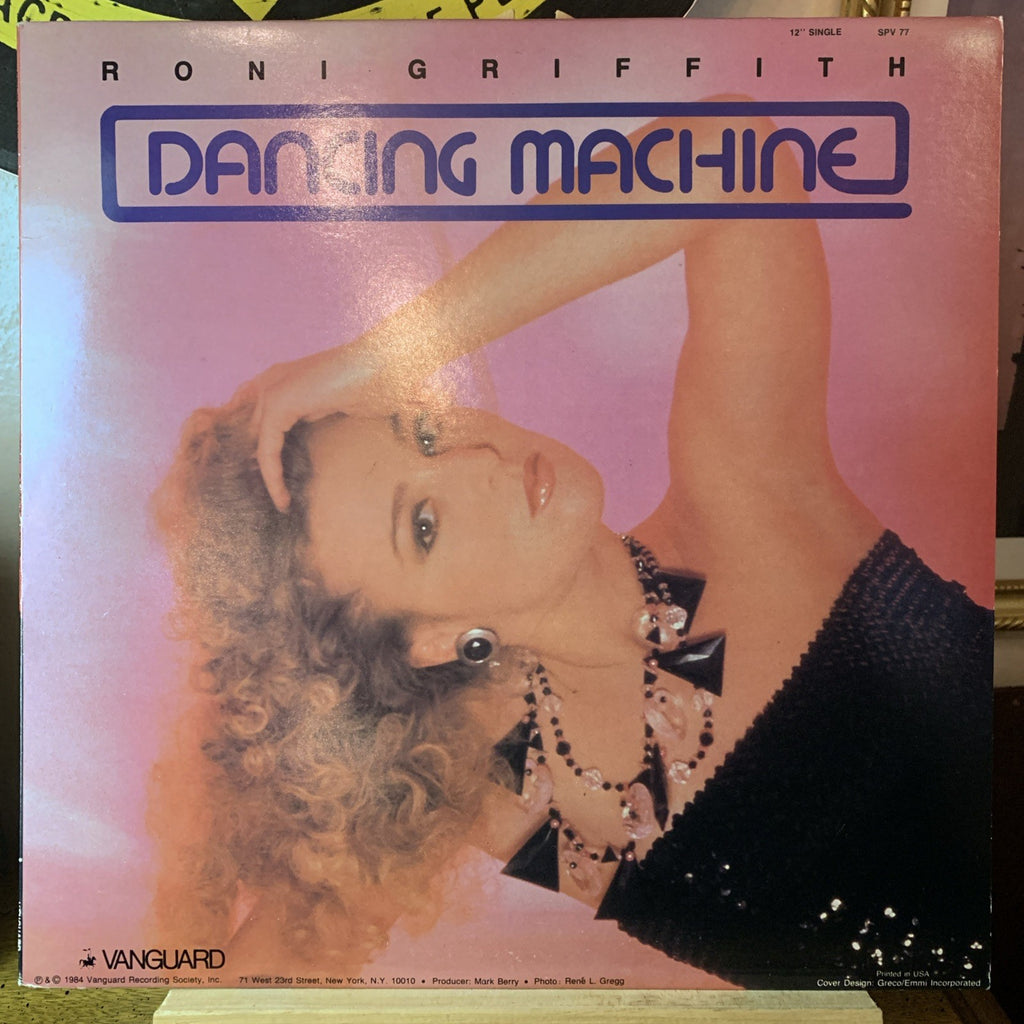 Roni Griffith ‎– Dancing Machine - Vanguard ‎– SPV 77 - Promo - NM (M-)