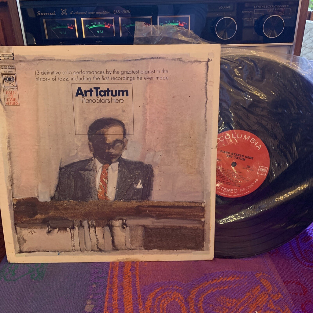 ART TATUM - PIANO STARTS HERE - 1968 - CS 9655 -DEMO RECORD - SEALED INNER