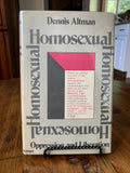 Dennis Altman - Homosexual Oppression and Liberation - Signed 1st Ed.