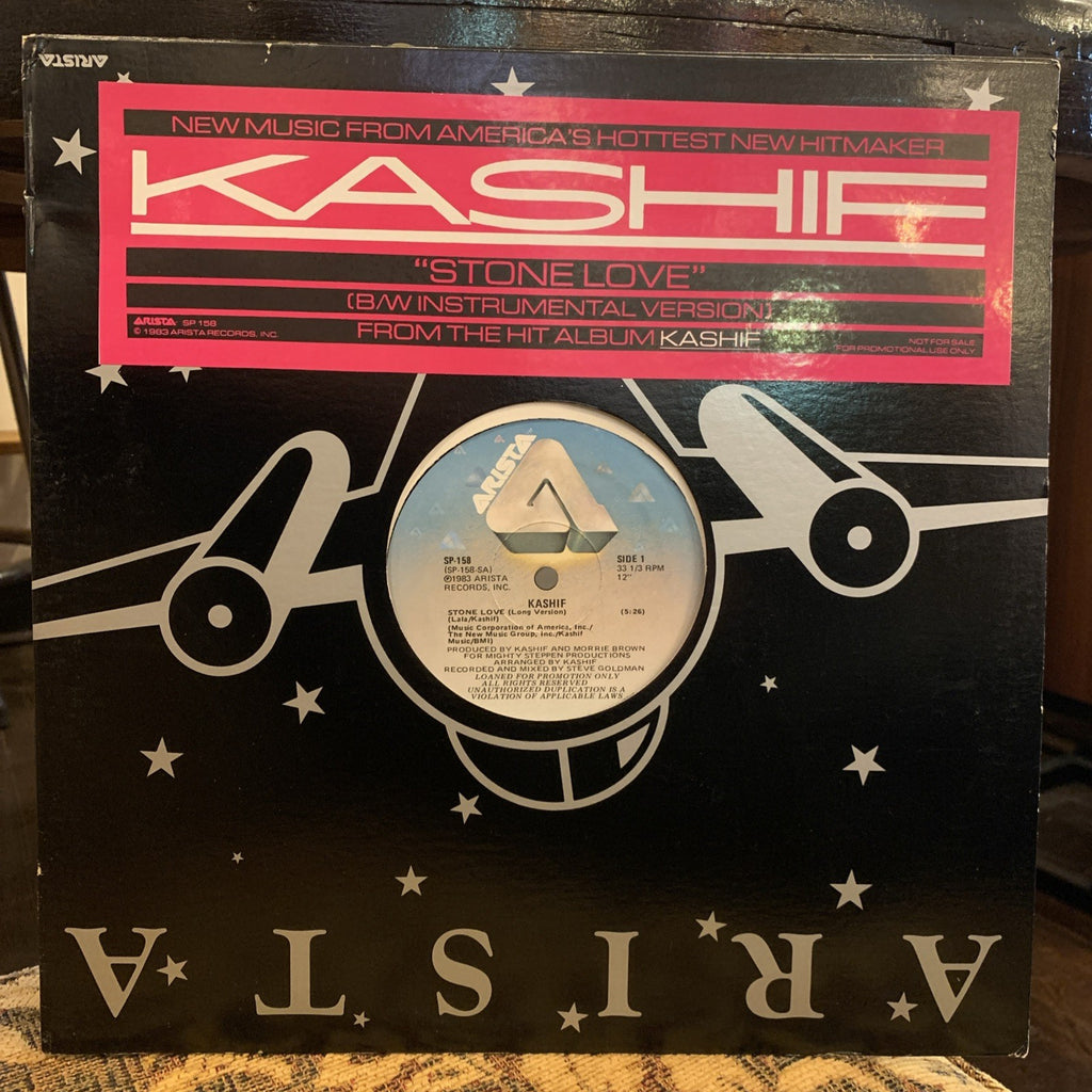 Kashif – Stone Love - Arista – SP-158 - Gold Promo - Hype Sticker - NEAR MINT+