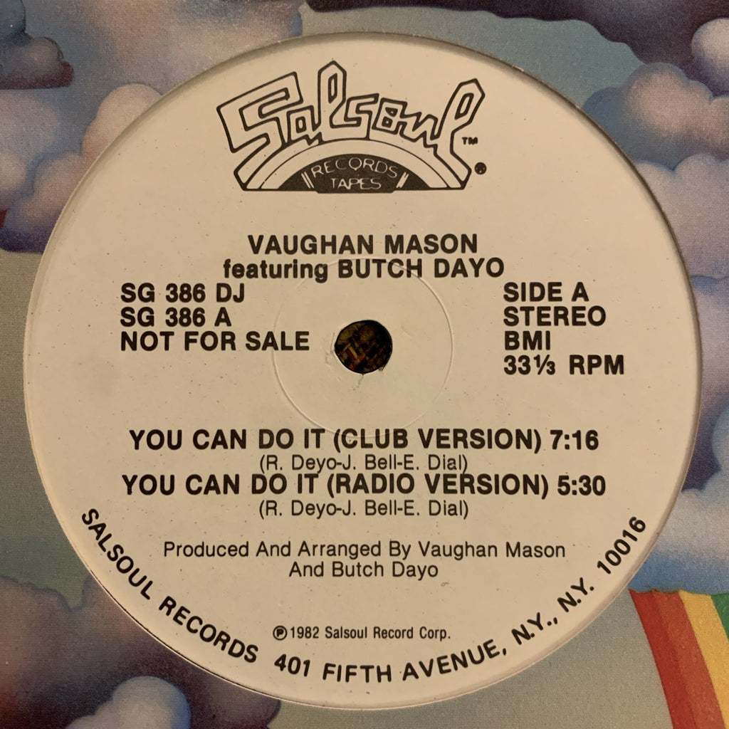 Vaughan Mason Featuring Butch Dayo – You Can Do It - Salsoul Records – Promo NM+