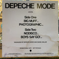 Depeche Mode Big Muff/Photographic/Nodisco/Boys Say Go! 12" Sire Promo