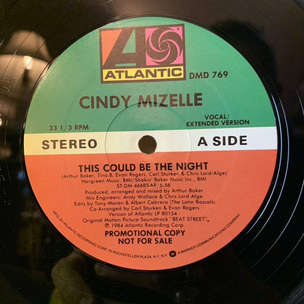 Cindy Mizelle – This Could Be The Night - 12” Promo - NEAR MINT (M-)