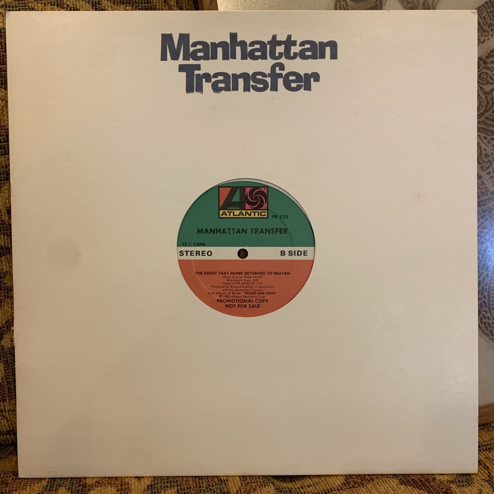 Manhattan Transfer – Spice Of Life - Atlantic – PR 525 - Promo - NEAR MINT+