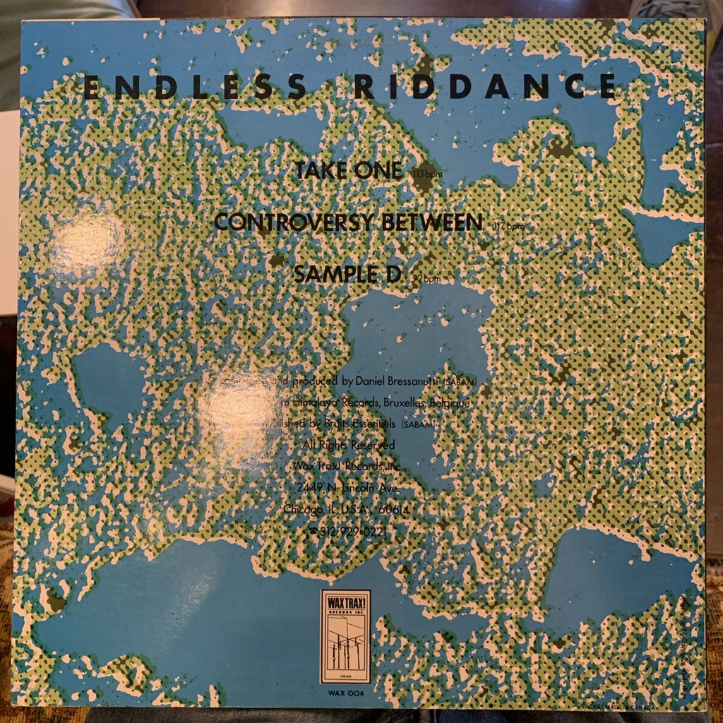 Front 242 ‎– Endless Riddance - Wax Trax! Records ‎– WAX 004 - EX/NM