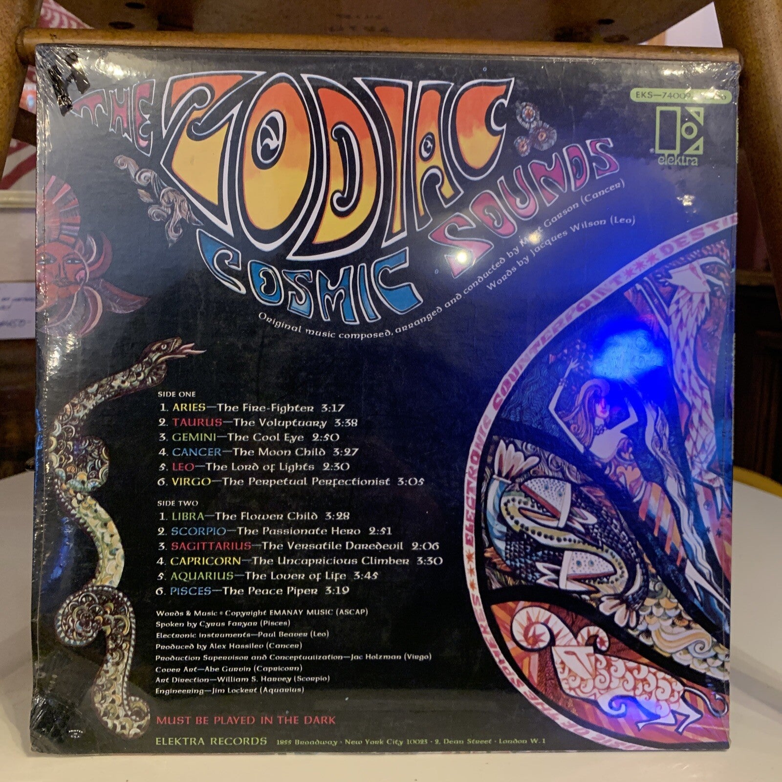 ORIGINAL 1967 PSYCH MASTERPIECE THE ZODIAC COSMIC SOUNDS VINYL LP ***SEALED***