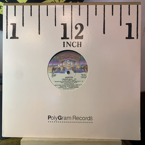 Animotion ‎– I Engineer -  Casablanca ‎– 884 433-1 - 12” Promo - NM/NM