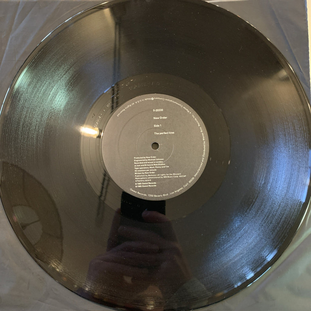 New Order – The Perfect Kiss - Qwest Records – 0-20330 - Gold Promo - Near Mint+