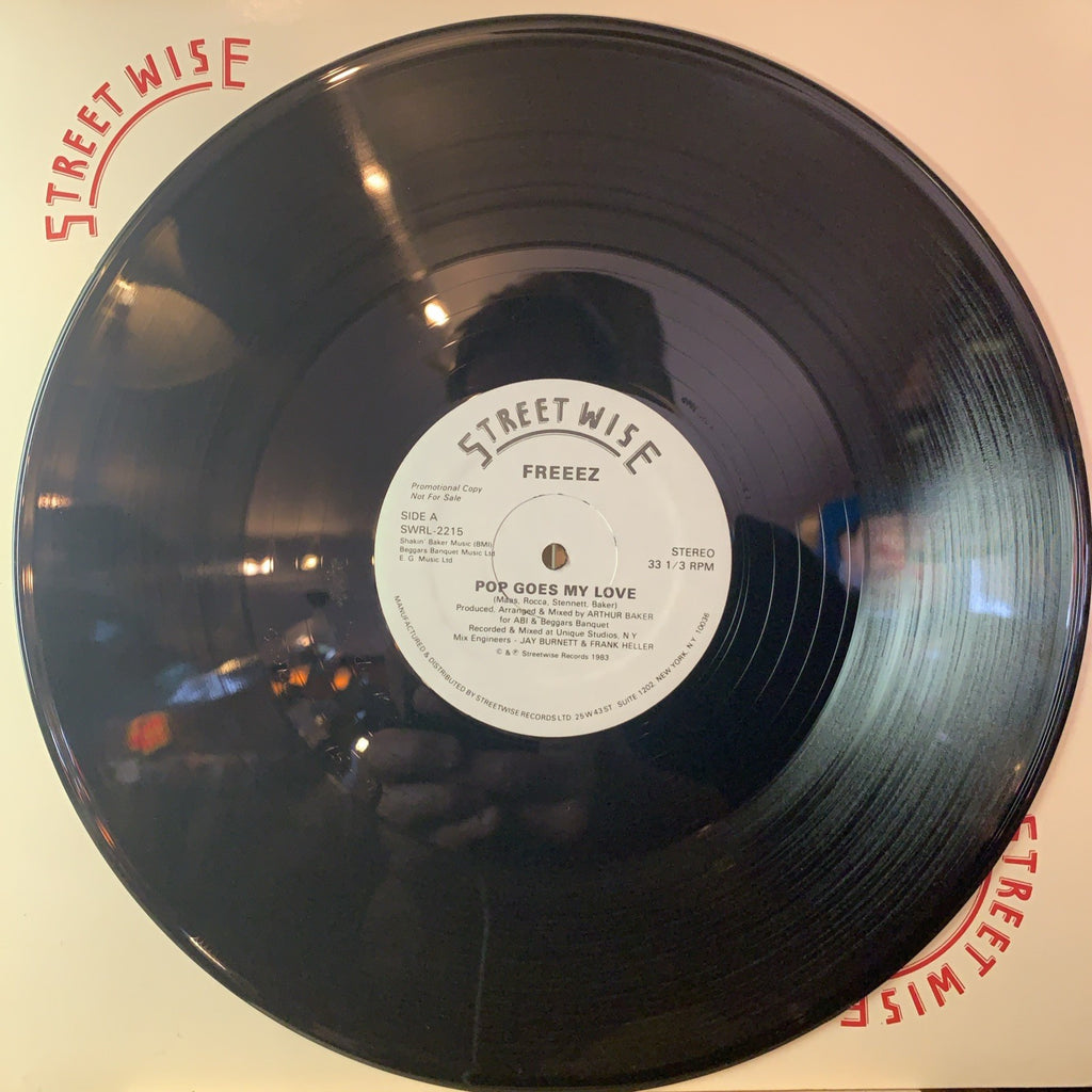 Freeez ‎– Pop Goes My Love -  Streetwise ‎– SWRL-2215 - 12” Promo - NM(M-)