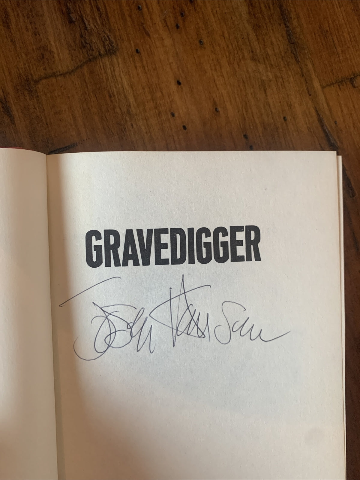 Joseph Hansen Gravedigger Signed First Edition (1982)