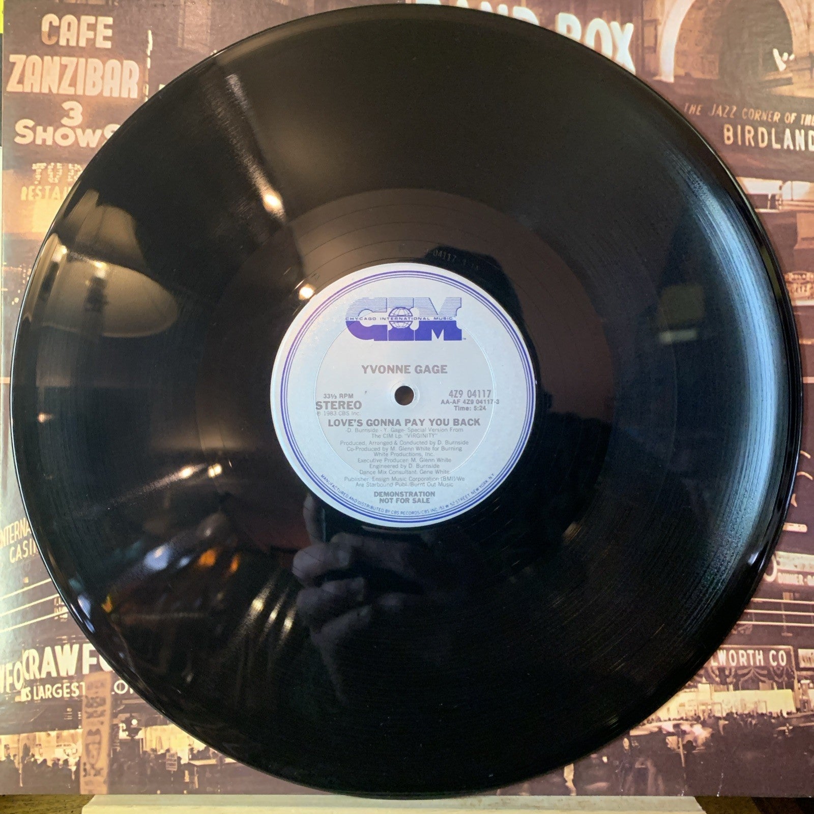 Yvonne Gage – Love's Gonna Pay You Back - Chycago International Music - NM (M-)