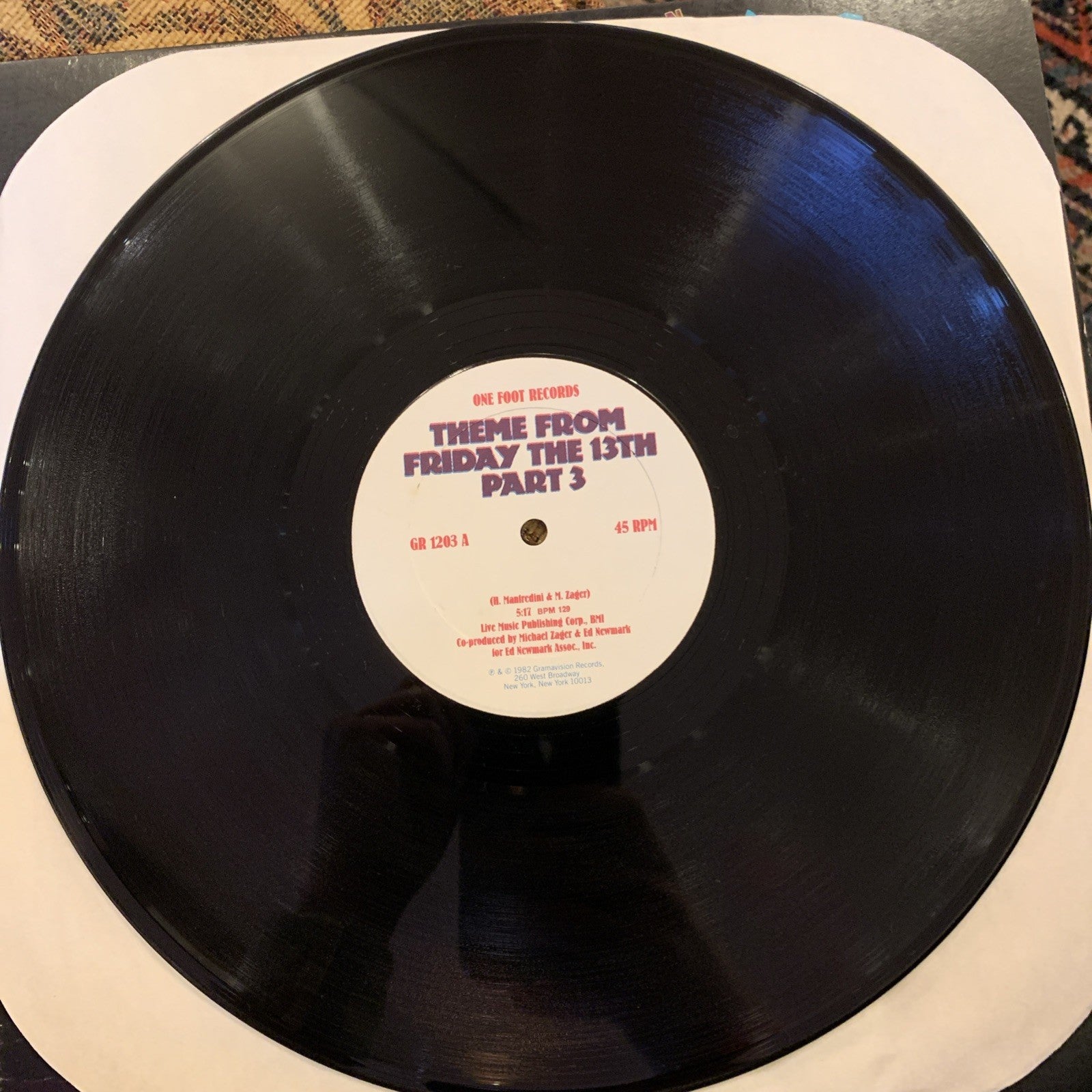 Hot Ice – Theme From Friday The 13th Part 3 / Rock Bottom - NEAR MINT+