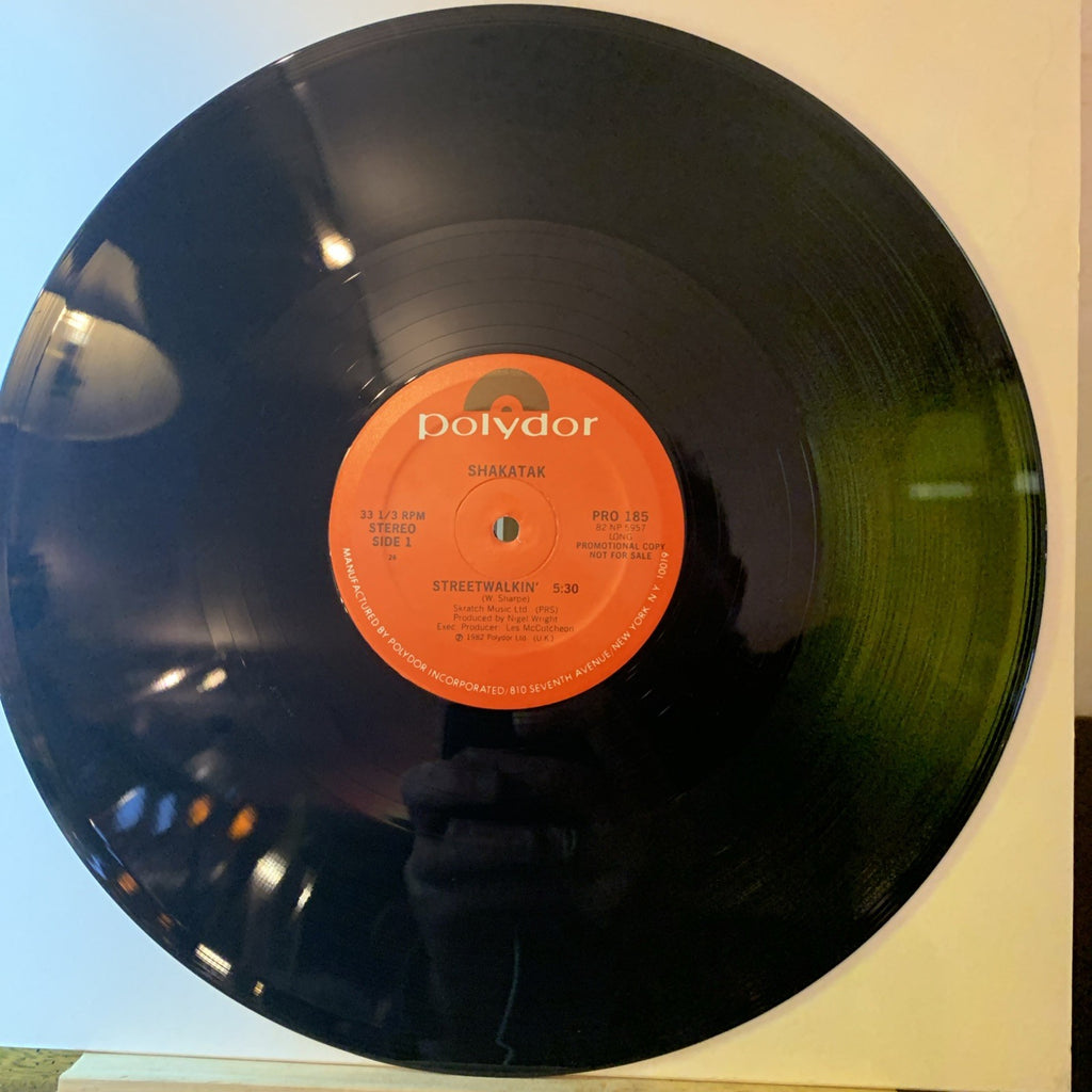 Shakatak ‎– Streetwalkin' - Polydor – PRO 185 - 12” Promo - NEAR MINT+